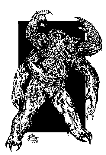 Image of the Beast.  Copyright (C) 1983 Mark Williams.